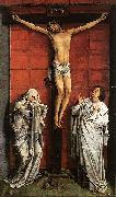 Rogier van der Weyden Christus on the Cross with Mary and St John oil painting